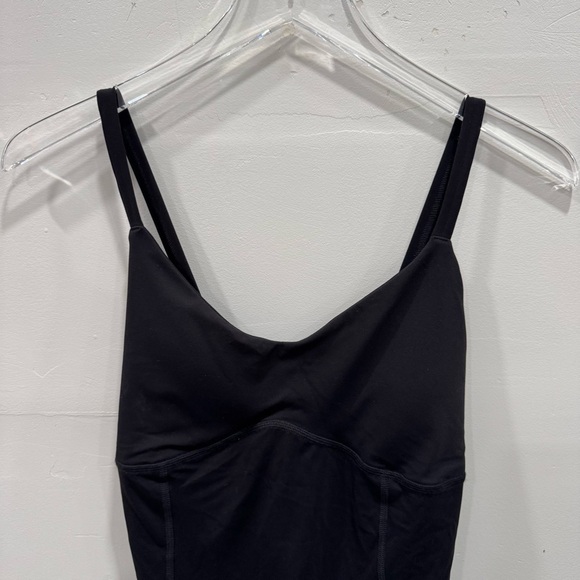 Gymshark Strappy All In One Onesie Black One Piece Athleisure Loungewear Stretch - Picture 7 of 12